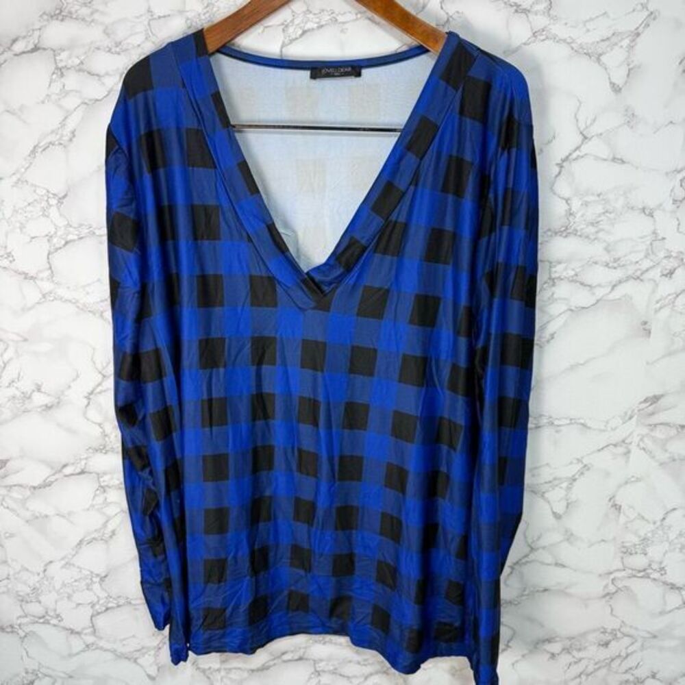 Love U dear Woman’s Blouse V Neck Size 3XL NWOT # F723